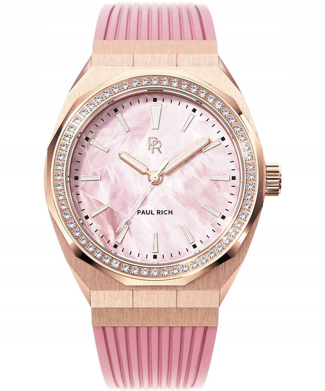 Dámské hodinky Paul Rich Heart of the Ocean Pink Rose Gold