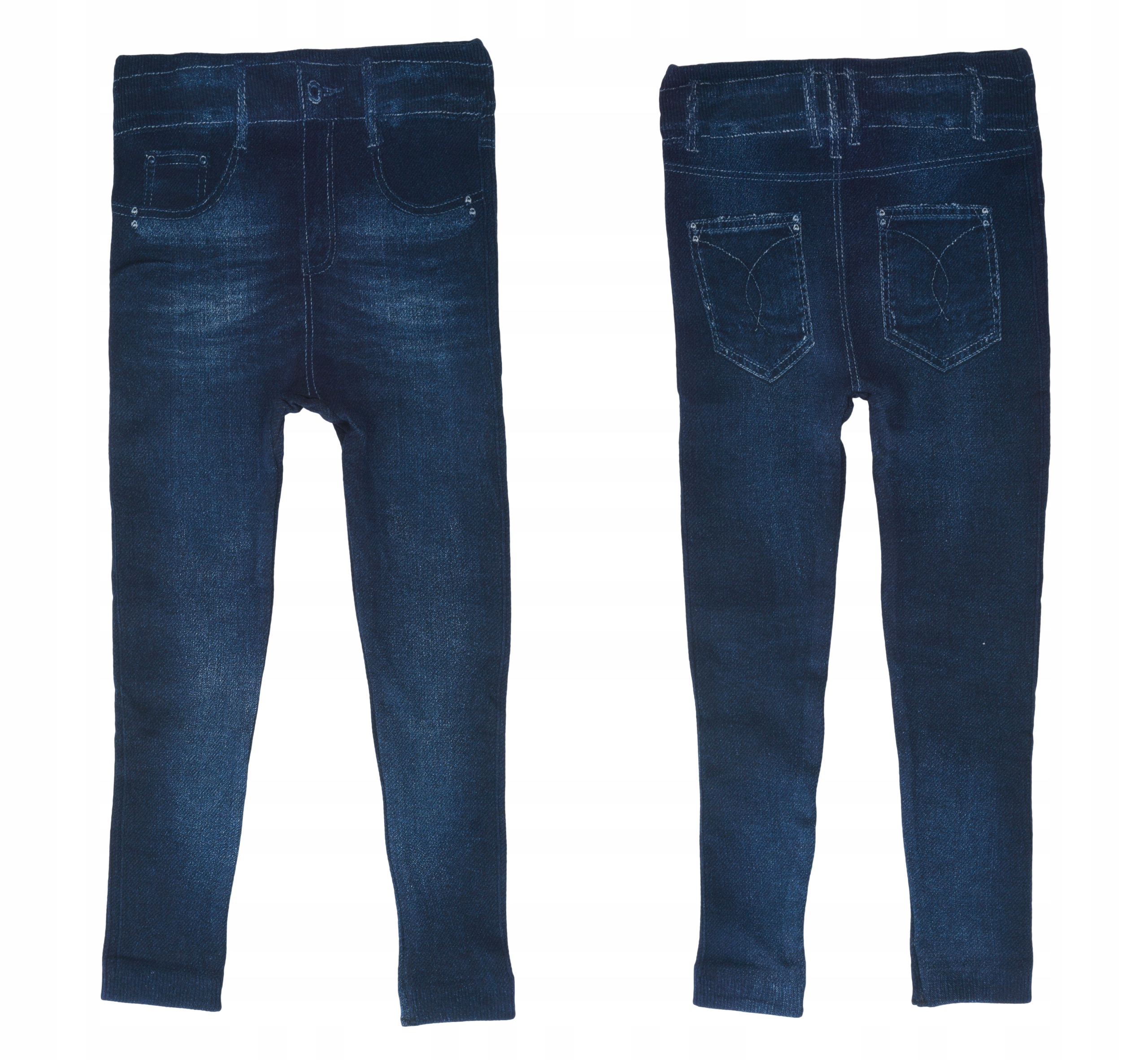 

KR060 Getry legginsy a la jeans rozmiar 140/146