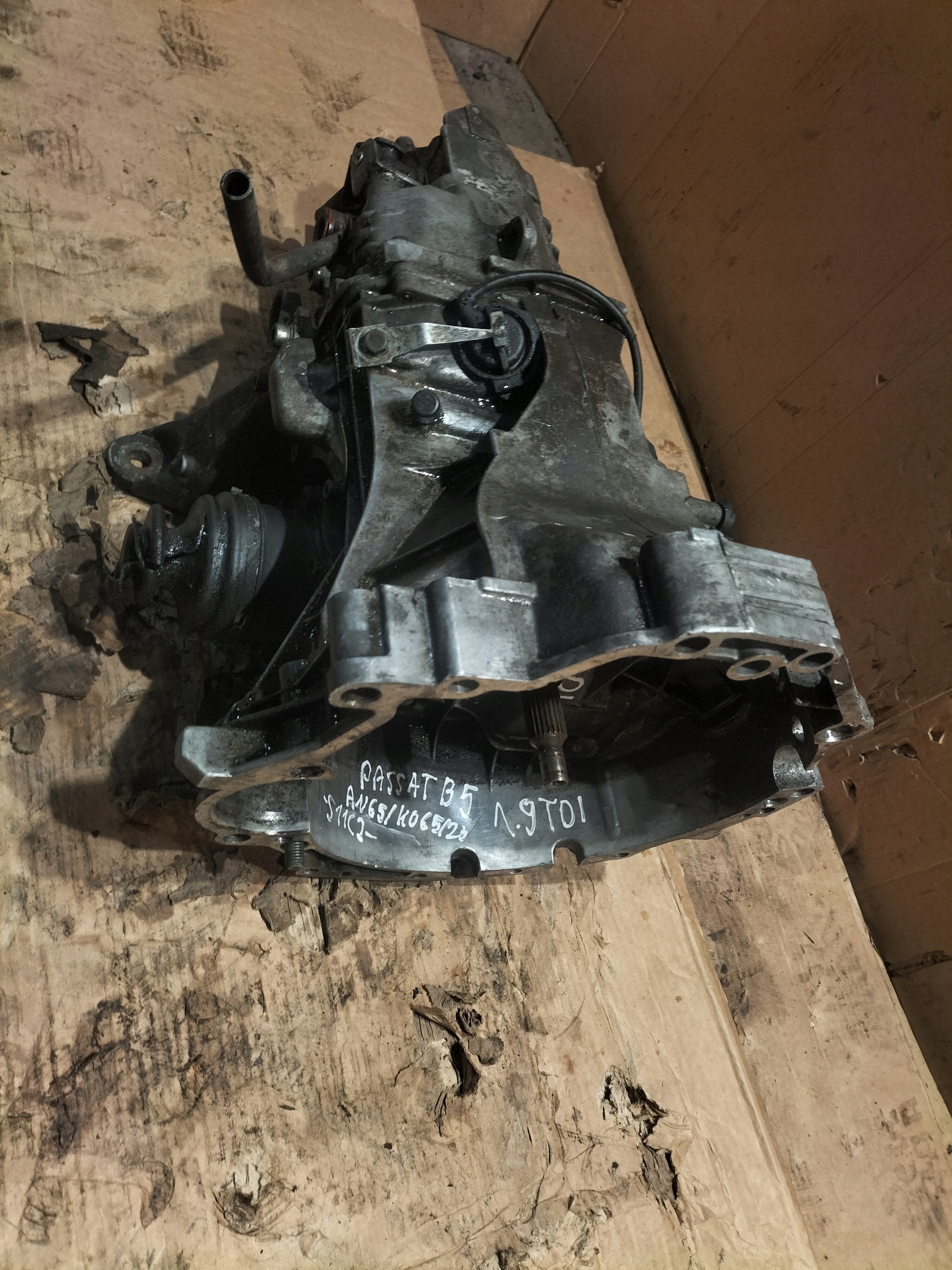 gearbox, PASSAT B5 1.9 TDI DVS