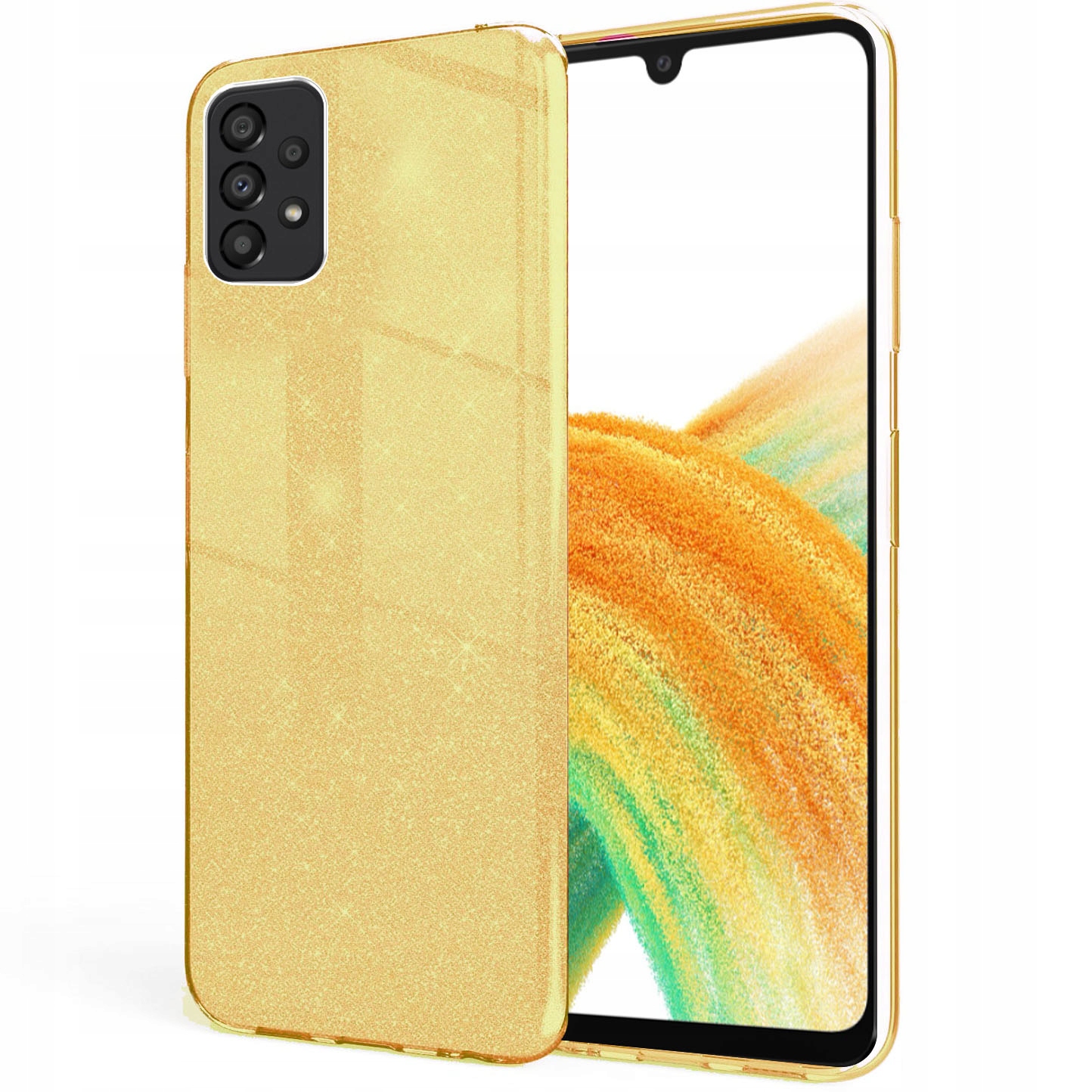 

Etui na Samsung Galaxy A33 5G Brokat Case Szkło
