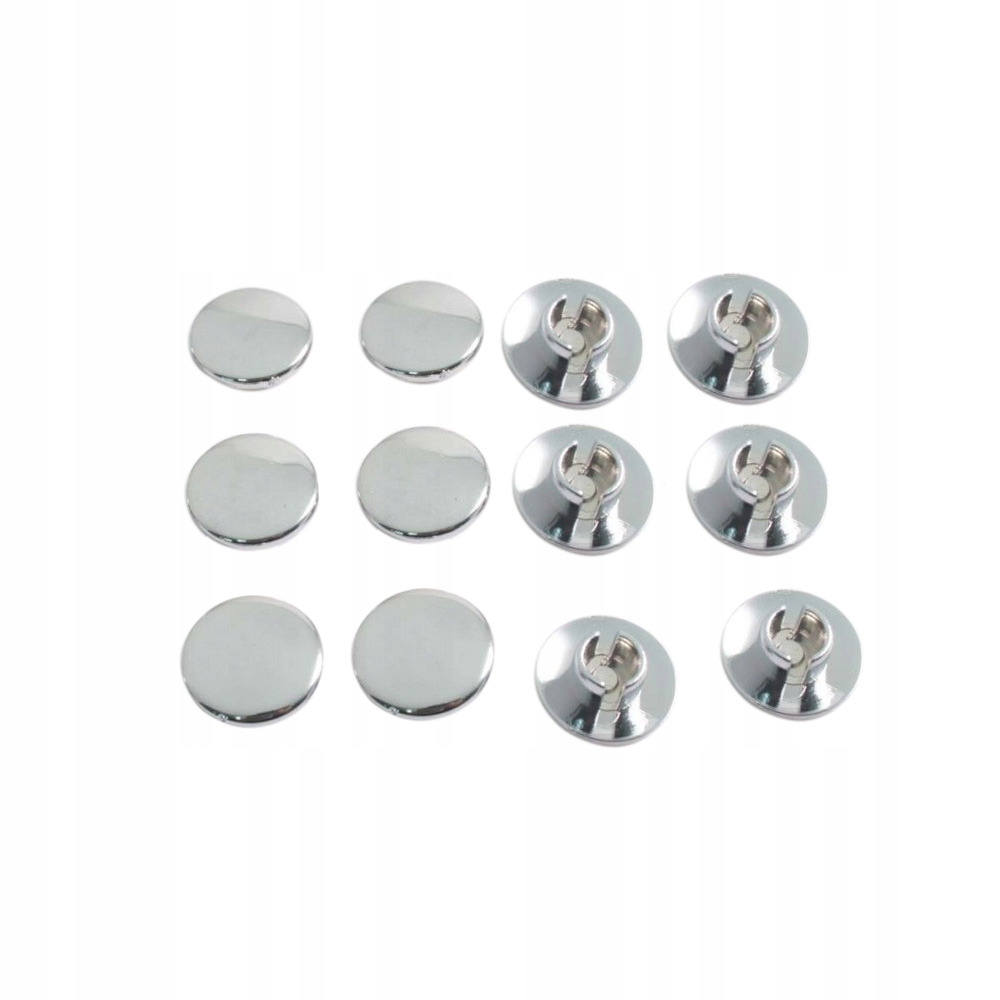 MASKOWNICA ZAŚLEPKA ŚRUBY M10 CHROMOWANA 12szt JMP