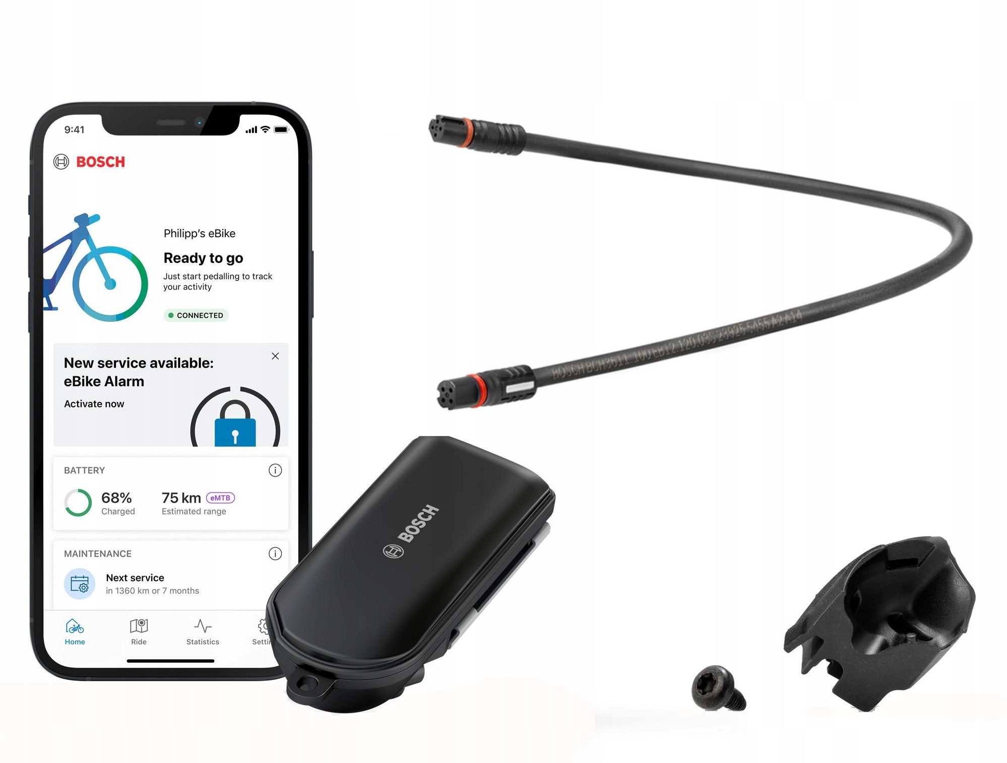 Alarm do ebike Bosch ConnectModule Performance CX