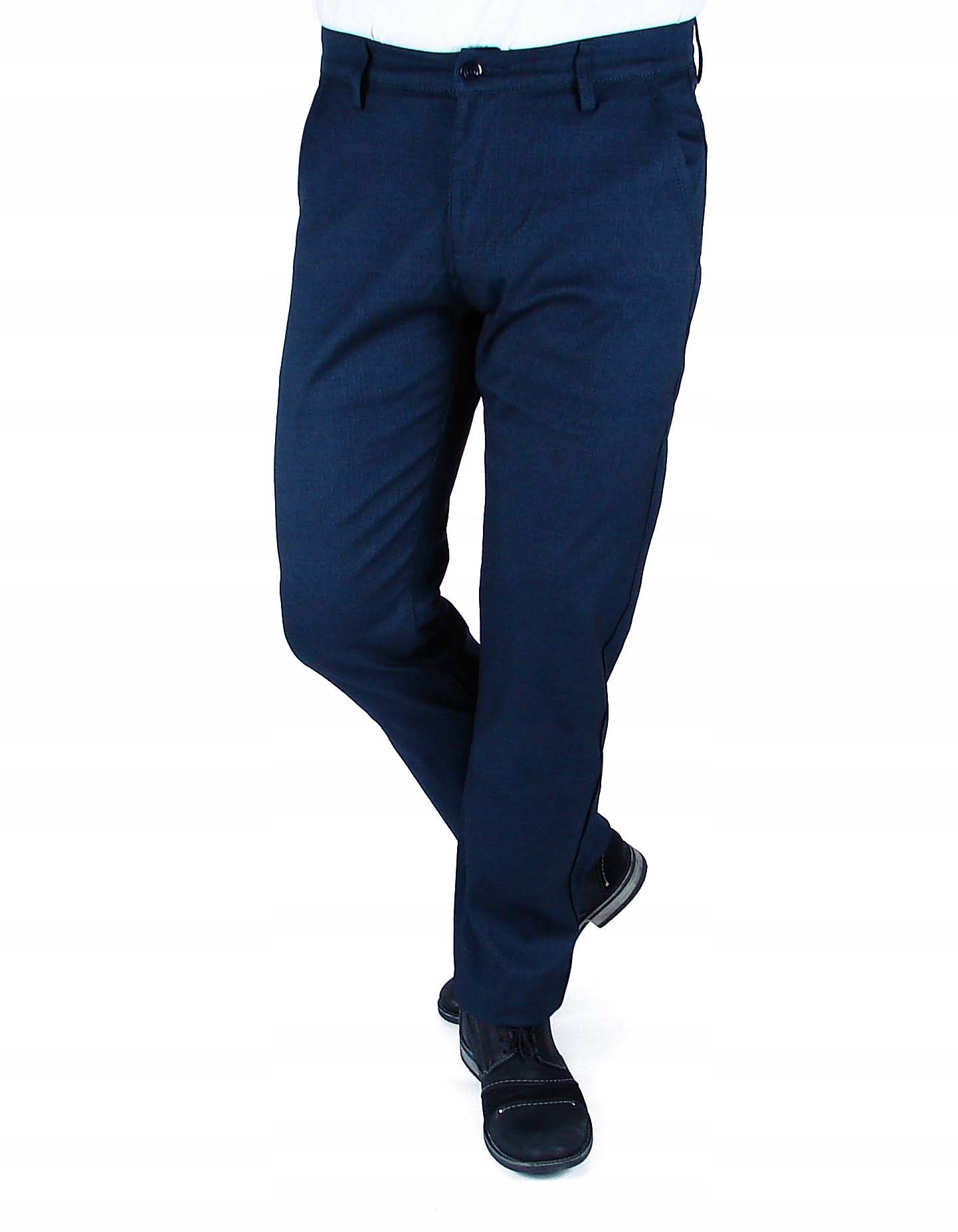 SPODNIE MĘSKIE WIZYTOWE W42 L30 W110 -112 cm Rozmiar 42/30