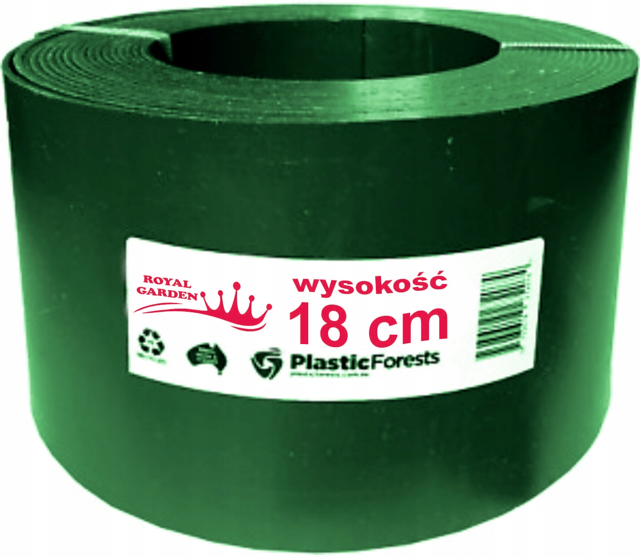 

Obrzeże Ogrodowe proste Pcv wys.18cm x 15 metrów