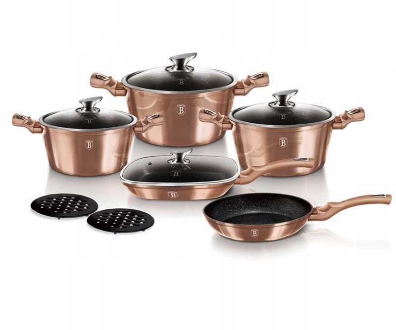 Súprava Hrncov Berlinger Haus BH-6191 Rose Gold