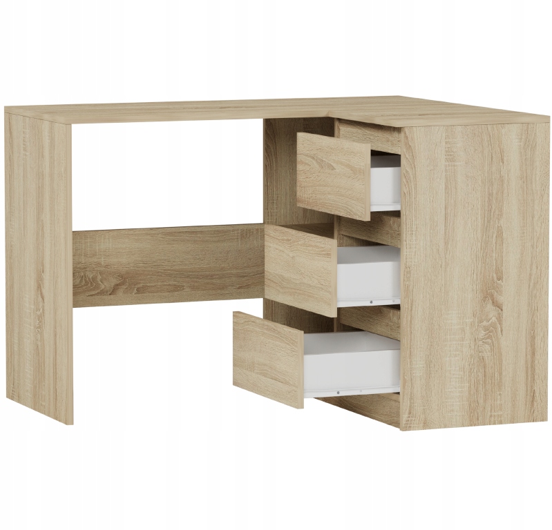MEBLE BIURKO NAROŻNE KOMPUTER PRAWE Sonoma N-4P