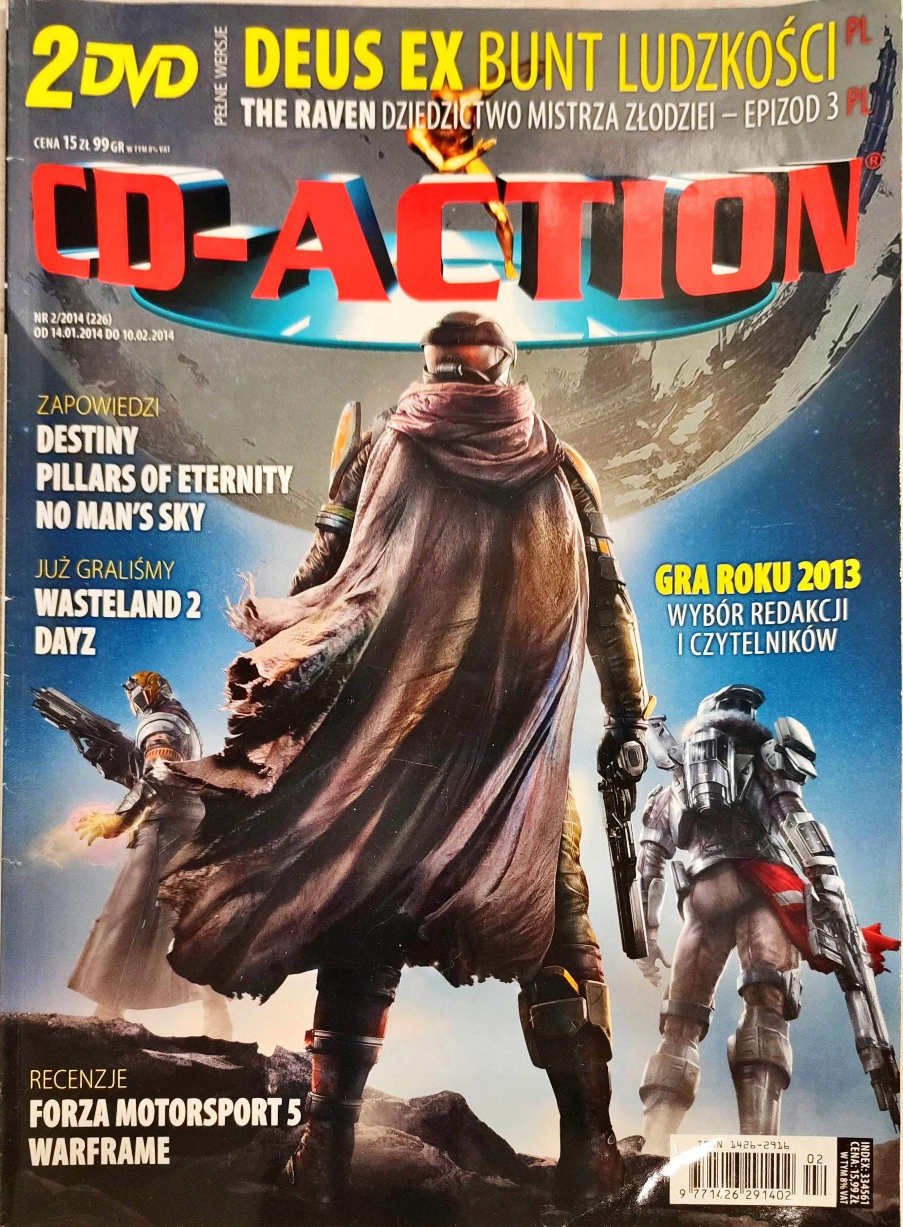 CD-Action 2 / 2014 z płytami cd