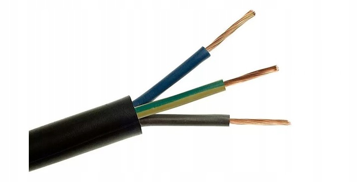 

Przewód kabel H05RR-F Ow 3x2,5 mm2 na przedłużacz