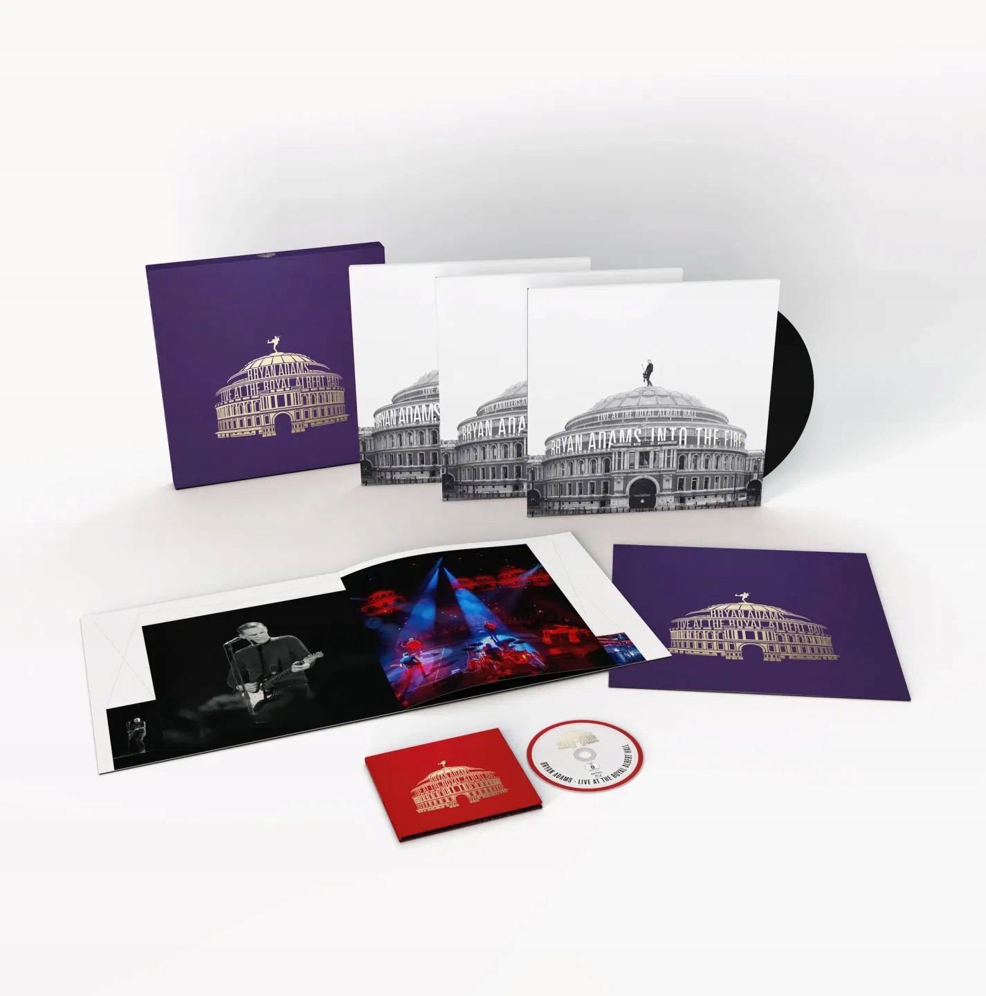 Bryan Adams Live At The Royal Albert Hall 4LP Bluray