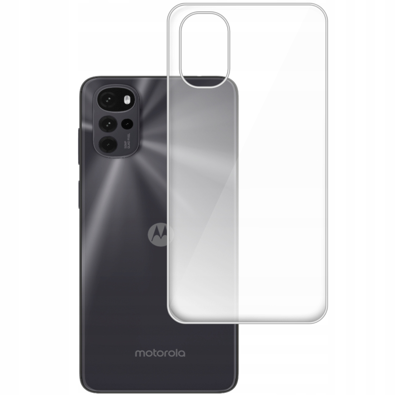 

Etui Do Motorola Moto G22 Gumowe Slim Clear View