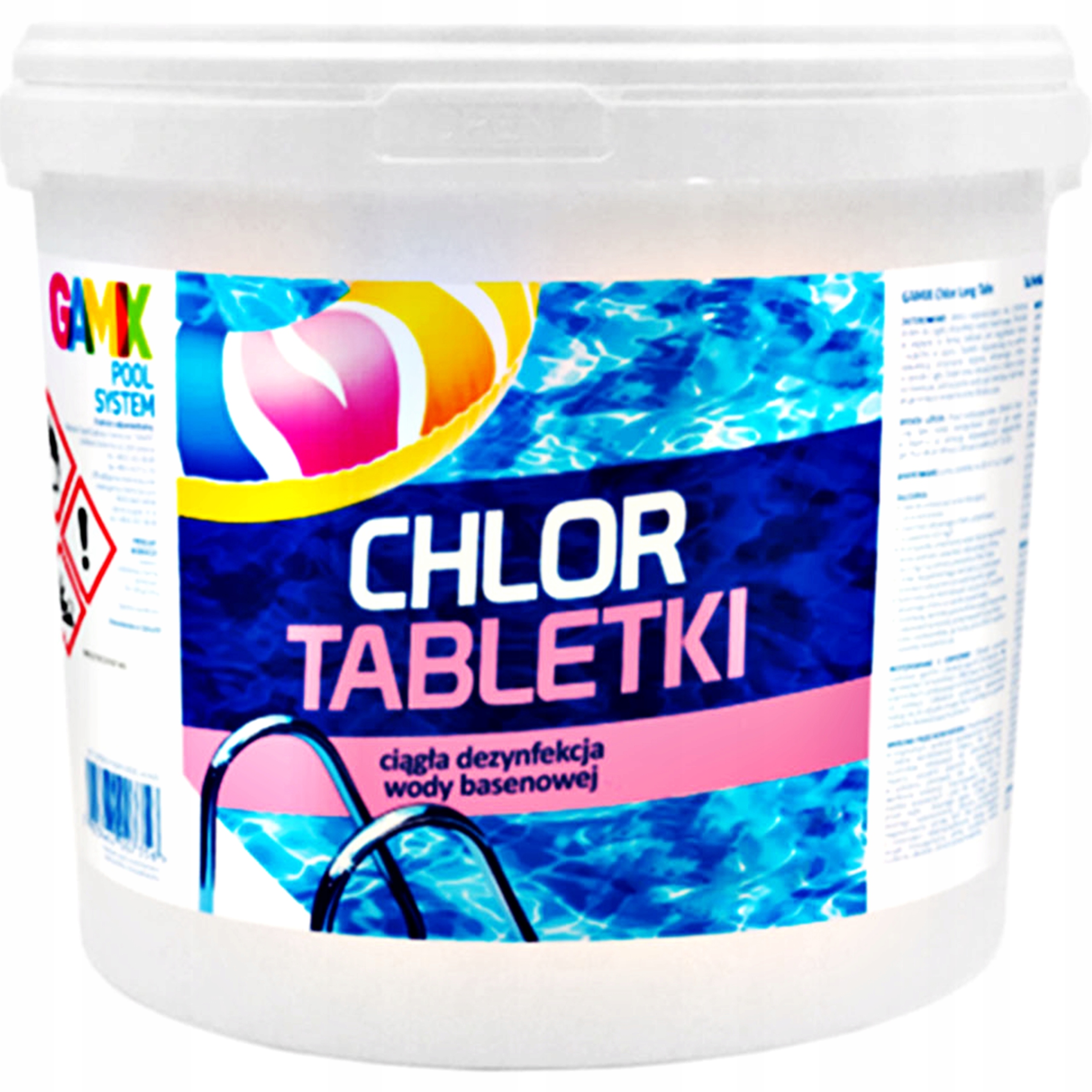 Chlor Tabletki Do Basenu Chemia Basenowa 3kg Chlor Long Maxi Tabs 200g 3 Kg