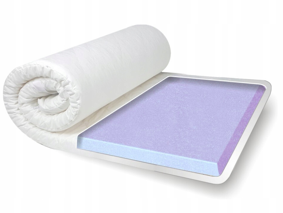 Nakładka Na Materac 160x200 Topper Pianka Materac Nawierzchniowy Piankowy