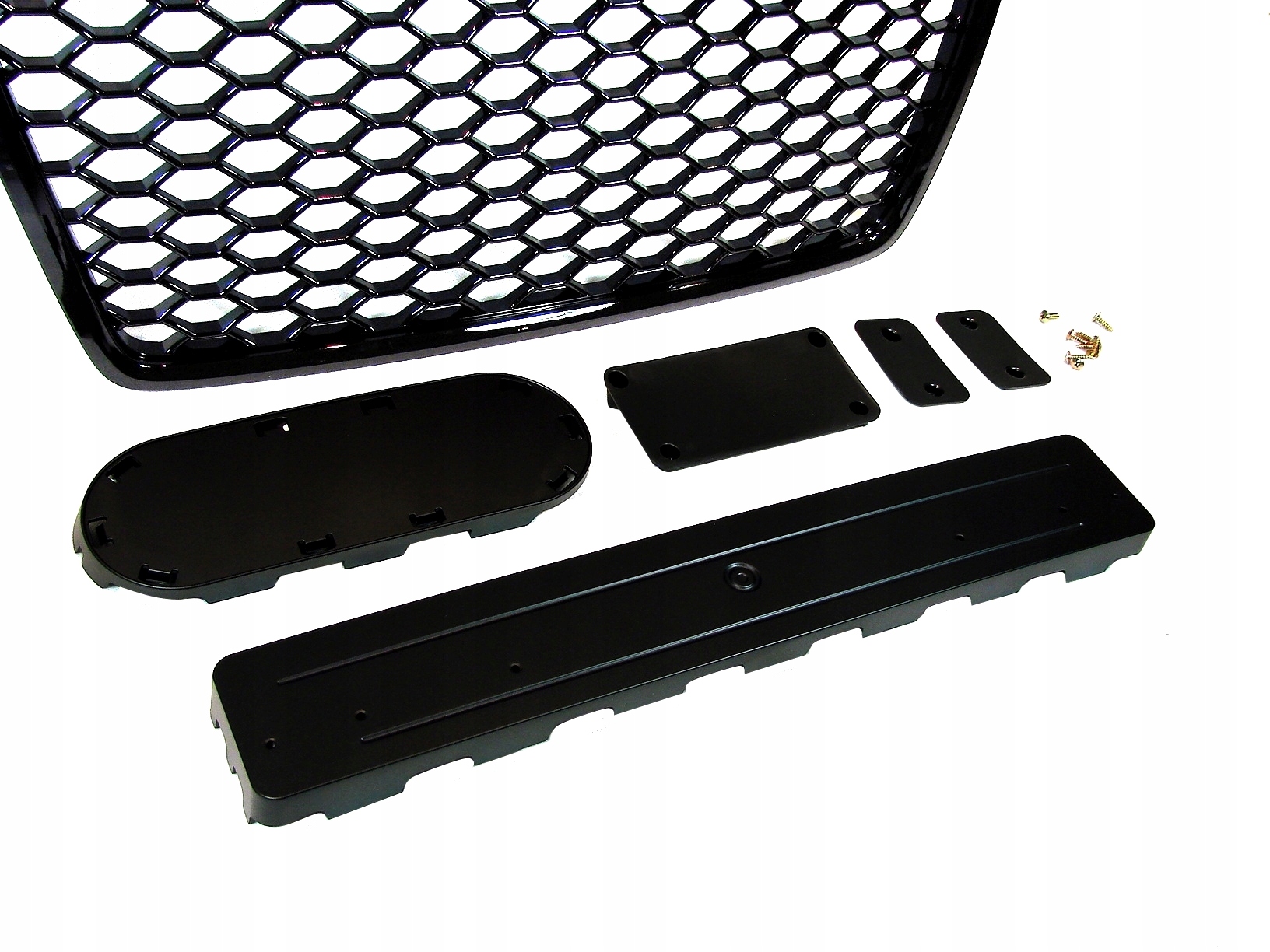 Grill atrapa Audi A3 8P 05-08 RS look black plaster miodu czarny połysk Numer katalogowy producenta ADGR8P0B1