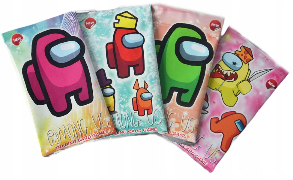 KARTY AMONG US 36 SZT BOOSTER 288 KART ZESTAW KARTY DO KOLEKCJONOWANIA EAN (GTIN) 5905951206431