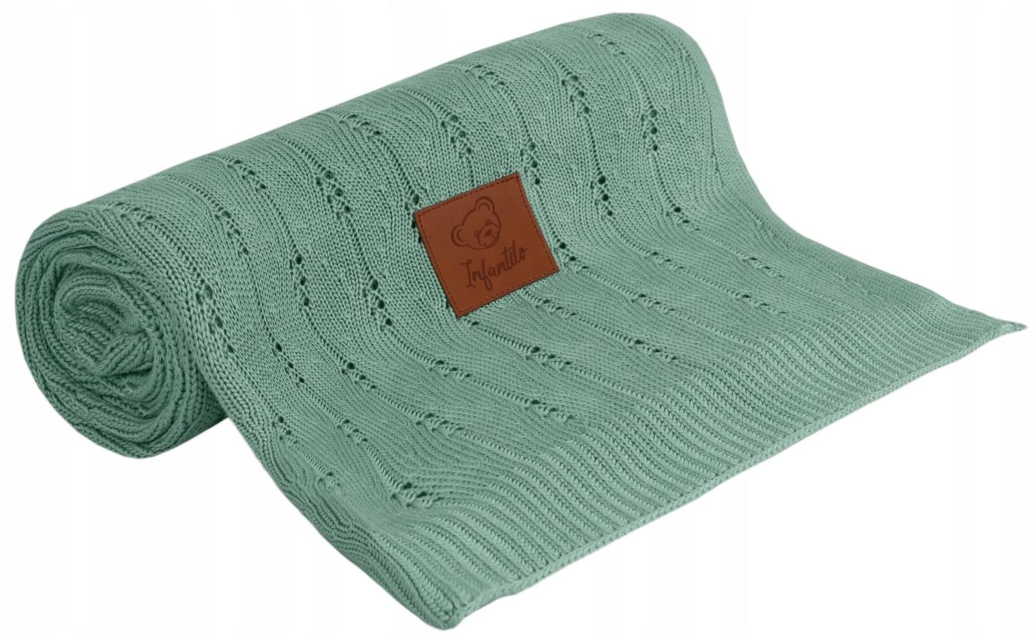 

Infantilo Kocyk Bambusowy Ażurowy 100% Bambus