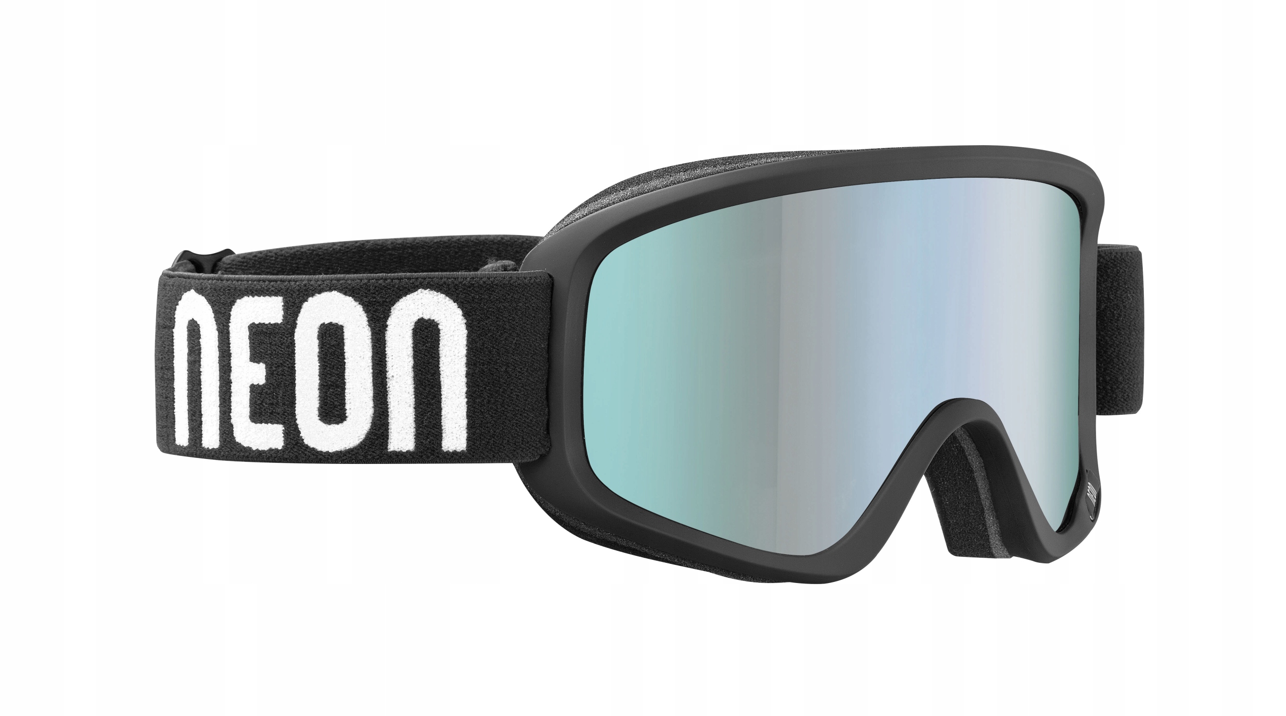 Lyžařské Brýle Neon Zeta Black White Mirror Acciaio CAT3