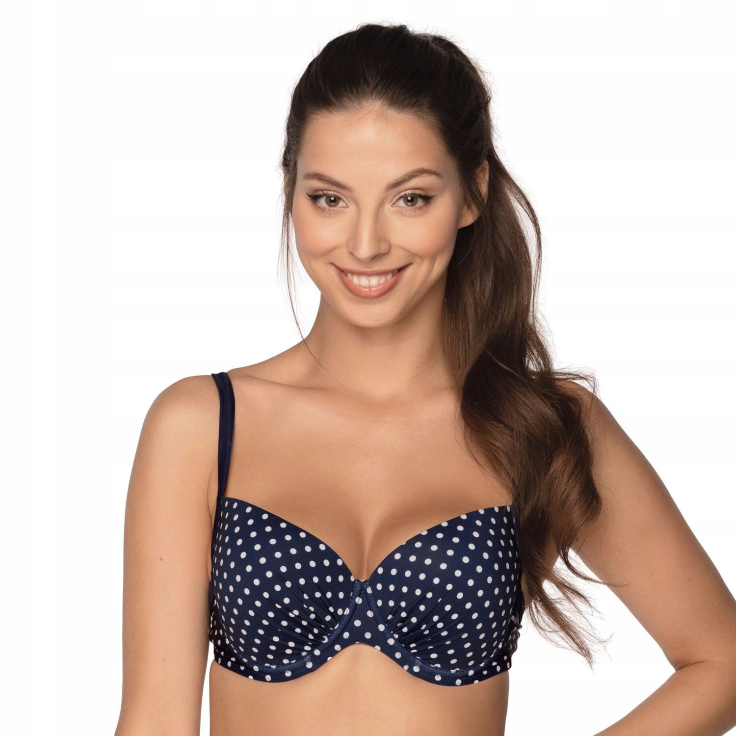 Gaia 020P Niue tmavě modrá Plavková podprsenka push-up 70C