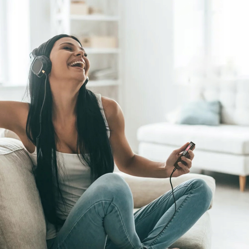 ODTWARZACZ MUZYCZNY HI-FI MP3 PRZENOŚNY BLUETOOTH FM RADIO 16GB Z SŁUCHAWKI Zasilanie akumulatorowo-sieciowe