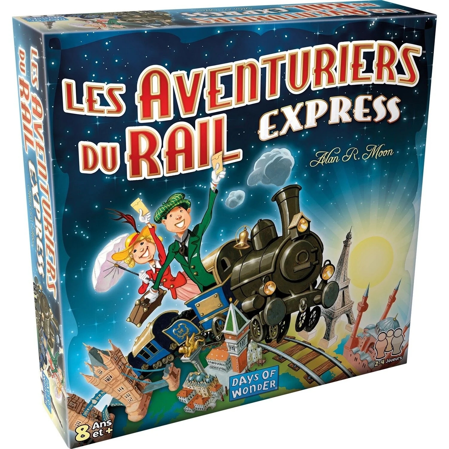 Gra planszowa Les Aventuriers du Rail Express wer Francuska