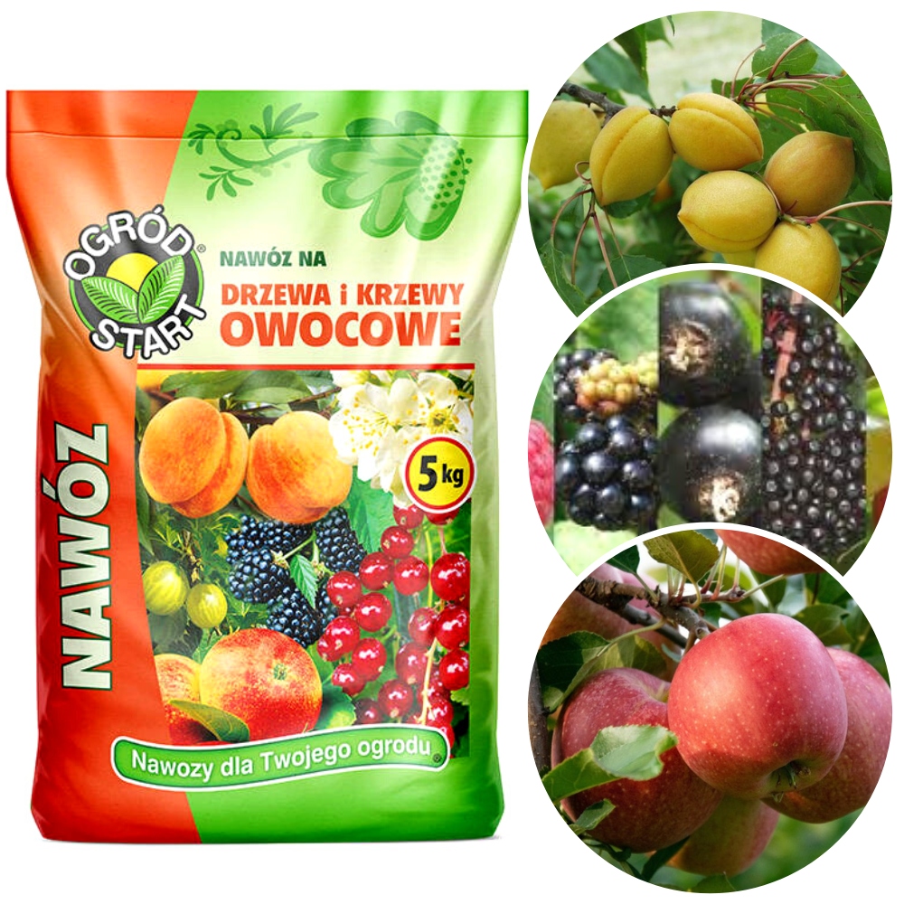 

Nawóz na drzewa i krzewy owocowe 5kg Ogród Start