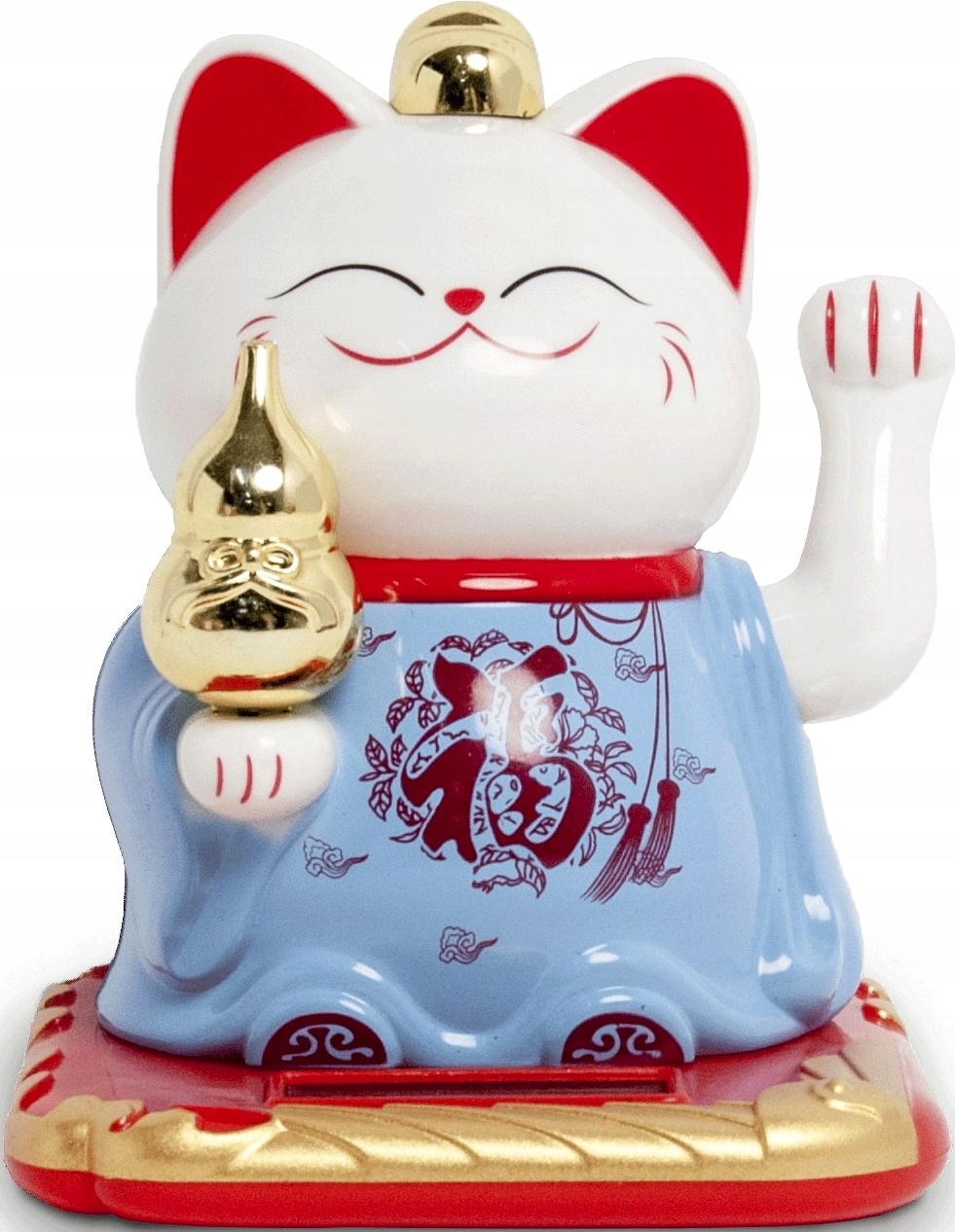 

Figurka Solarna Japoński Kot Szczęścia Maneki Neko