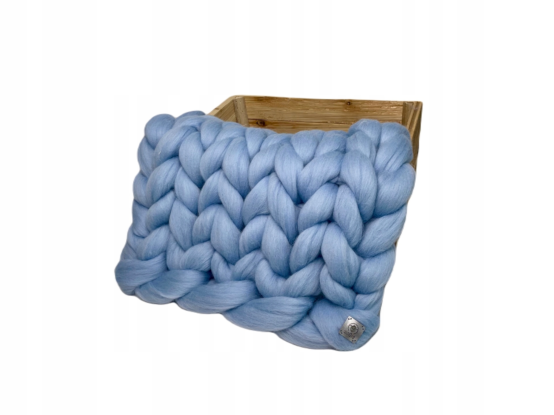 Kocyk Czesankowy do sesji fotograficznej NB 30x40