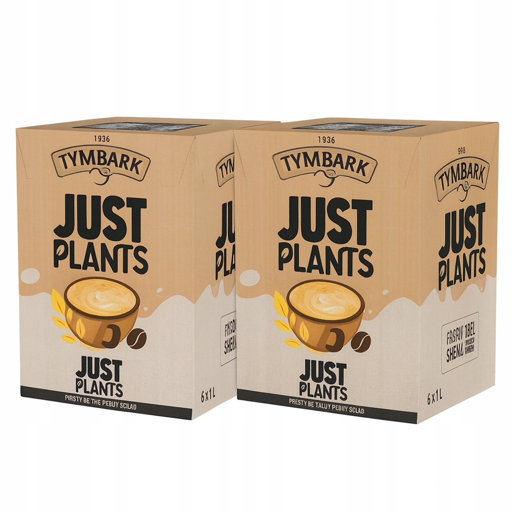 Levně Tymbark Just Plants Ovesný nápoj Barista sada 12x1L