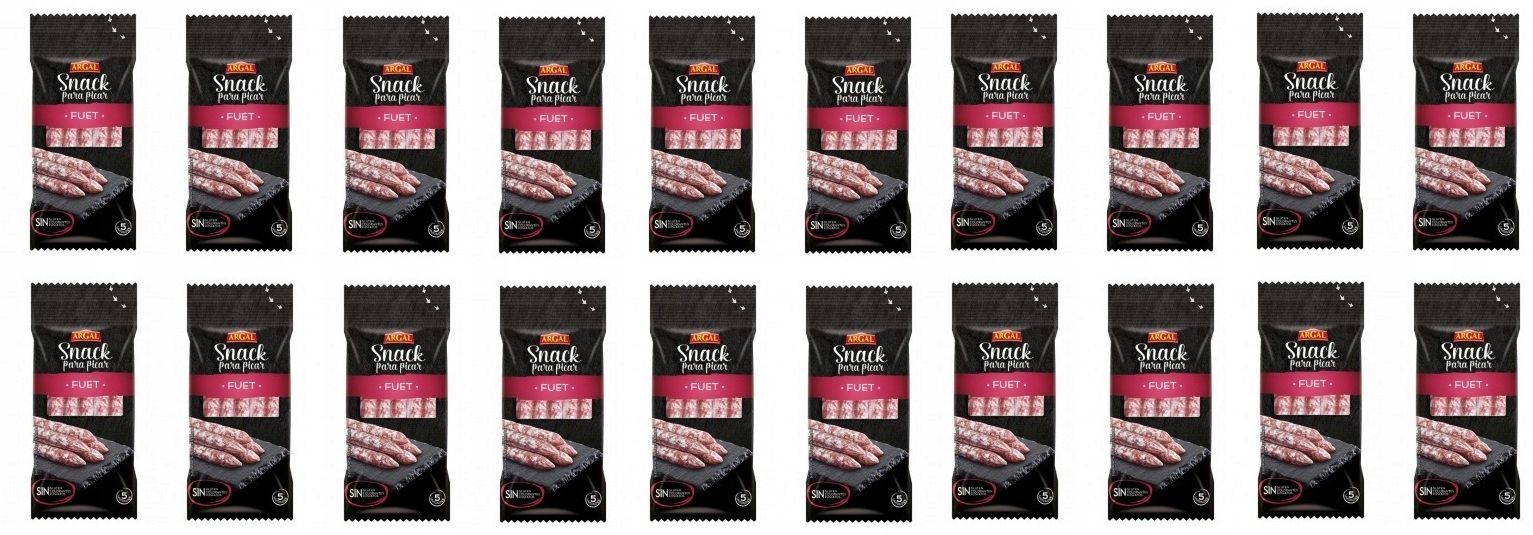 Levně 20 x 50 g Argal fuet mini stick Karton