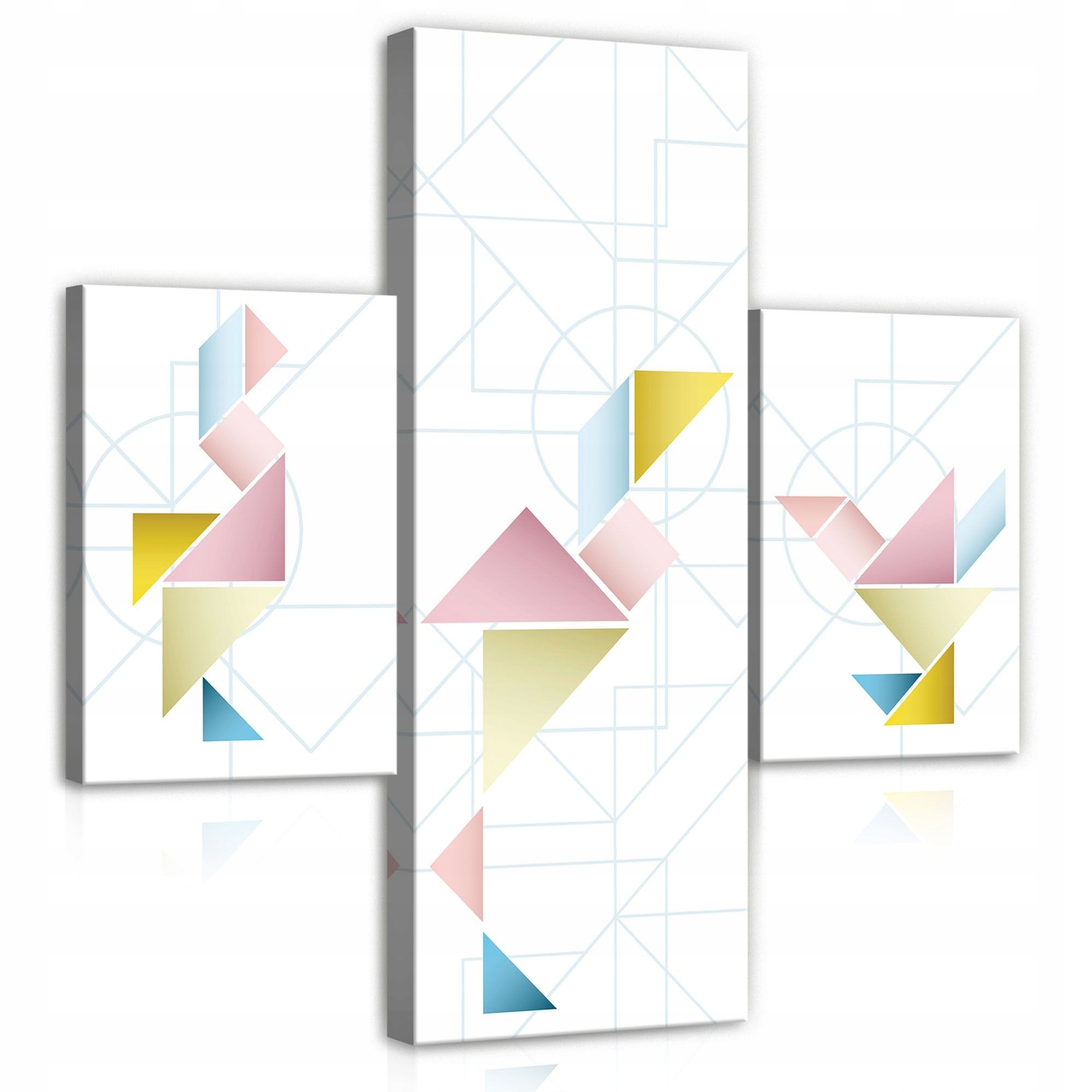 Obraz 80x80 Geometrie abstrakce minimalismus grafika linie kompozice styl