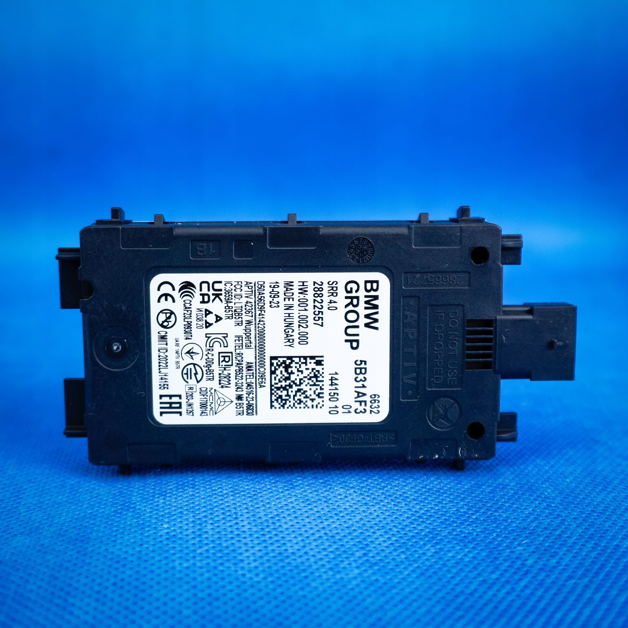 control unit radar changes supports rear part BMW X5 G05 X6 G06 66325B31AF3 5B31AF3
