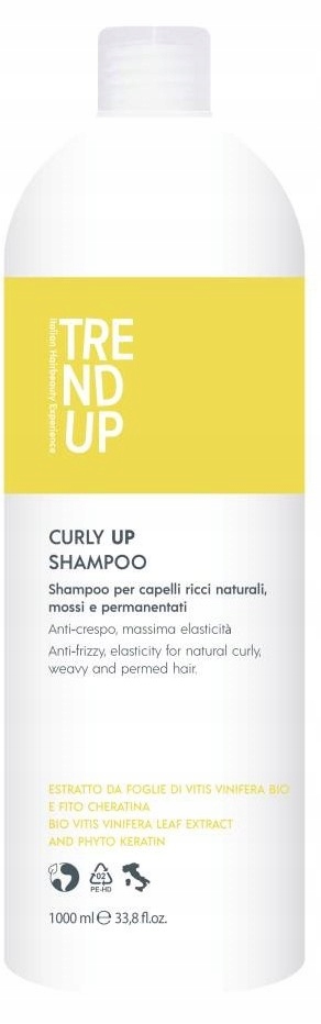 Šampon pro vlnité a kudrnaté vlasy, pružnost a hydratace 1000 ml