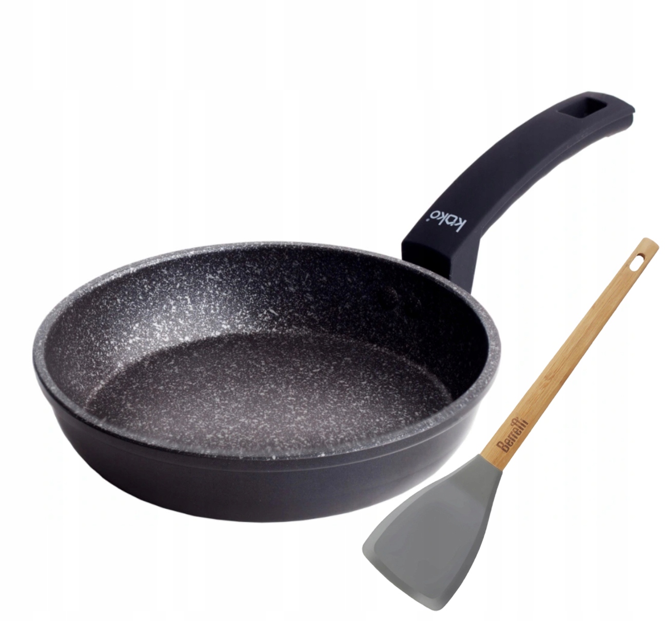 

Patelnia 24cm non-stick Indukcja Gaz łopatka