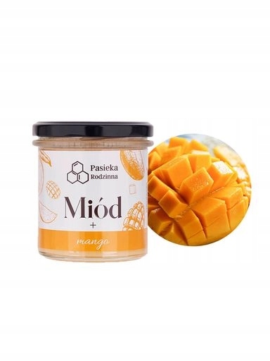 Levně 2x Pasieka Rodzinna Med s mangem 410 g