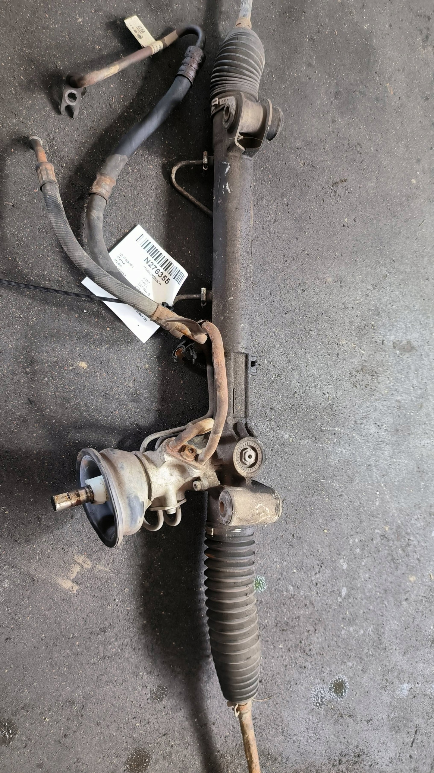 control 13188616 OPEL ZAFIRA B