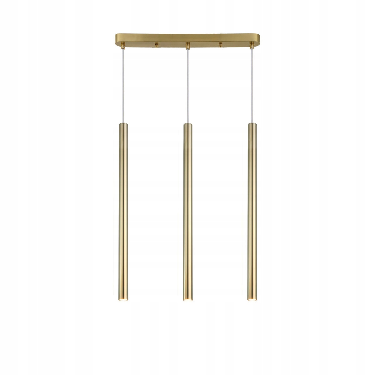 Závesná lampa Light Prestige Lungo 3 zlatá línia 3xG9 do obývačky