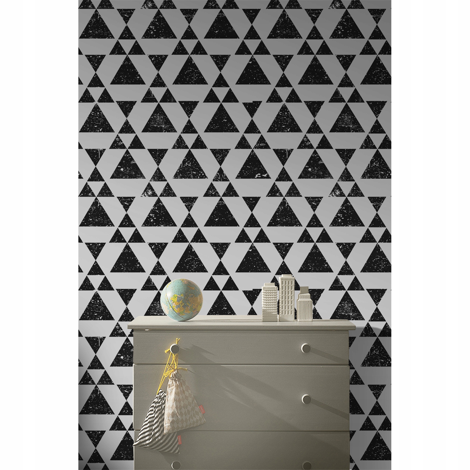 

Fototapeta Trójkąty z motywem galaktyki 3d 250x104