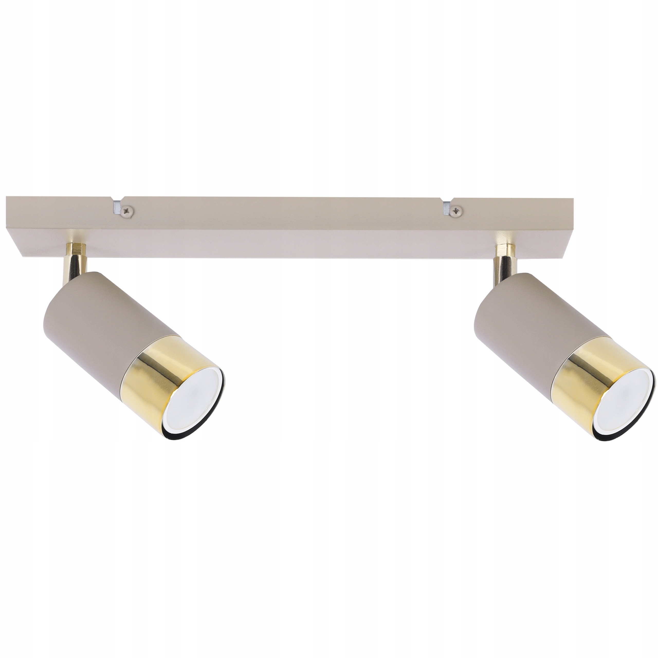 Stropní Svítidlo Nástěnná Reflektor Kašmírová Zlatá Dvojitá GU10 Loft