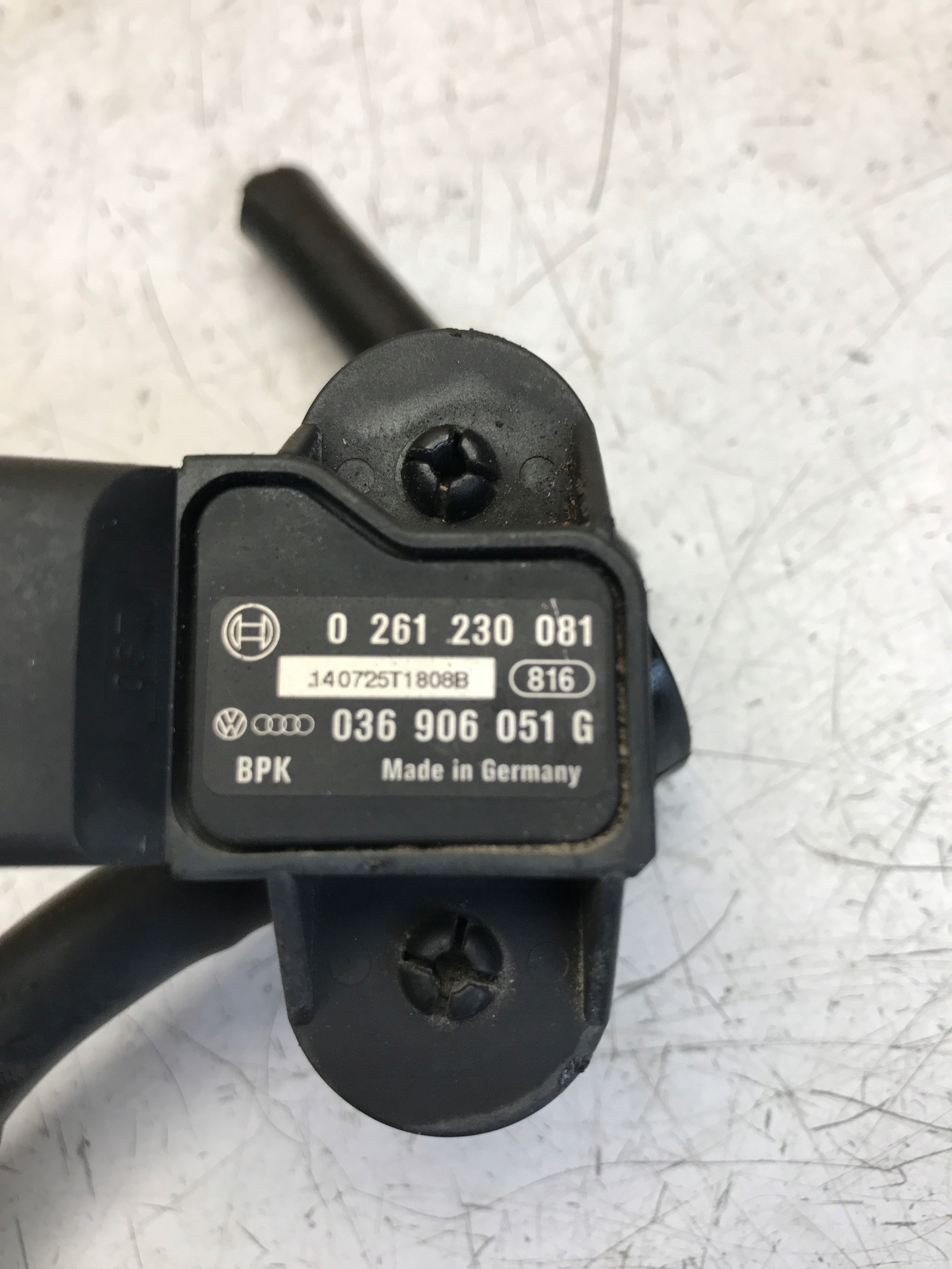 Sensor Druck MAP VW SKODA AUDI 036906051G