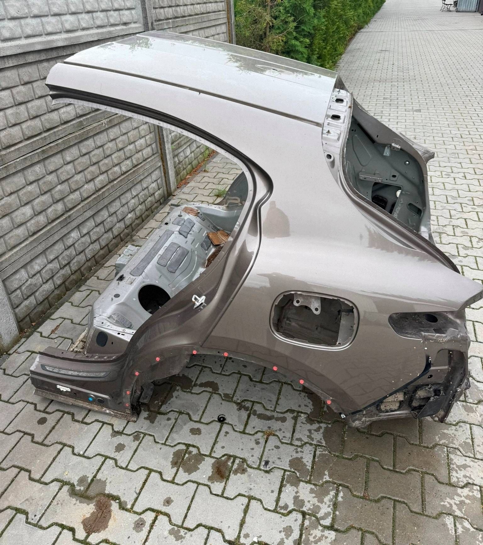 Alfa Romeo Stelvio rear panel sump quarter fender rear