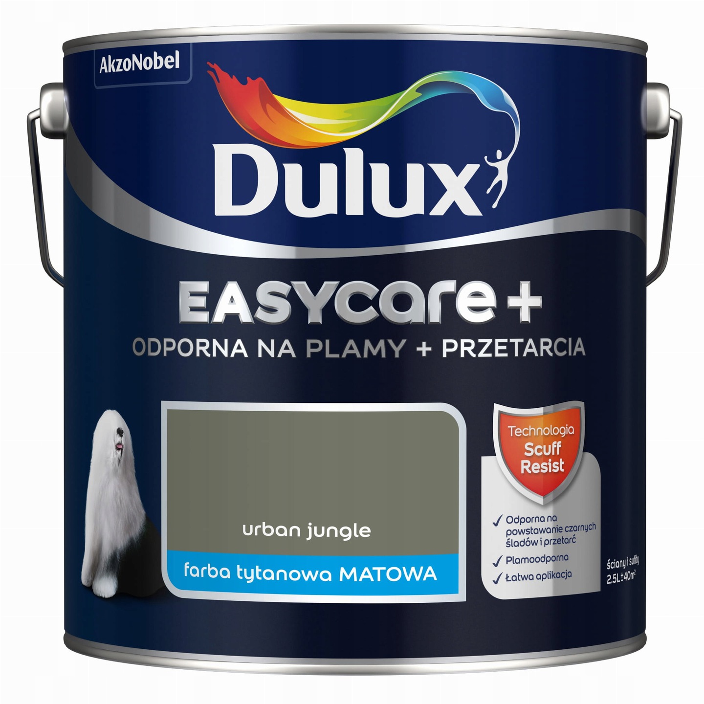 FARBA DULUX EASYCARE+ URBAN JUNGLE 2,5L