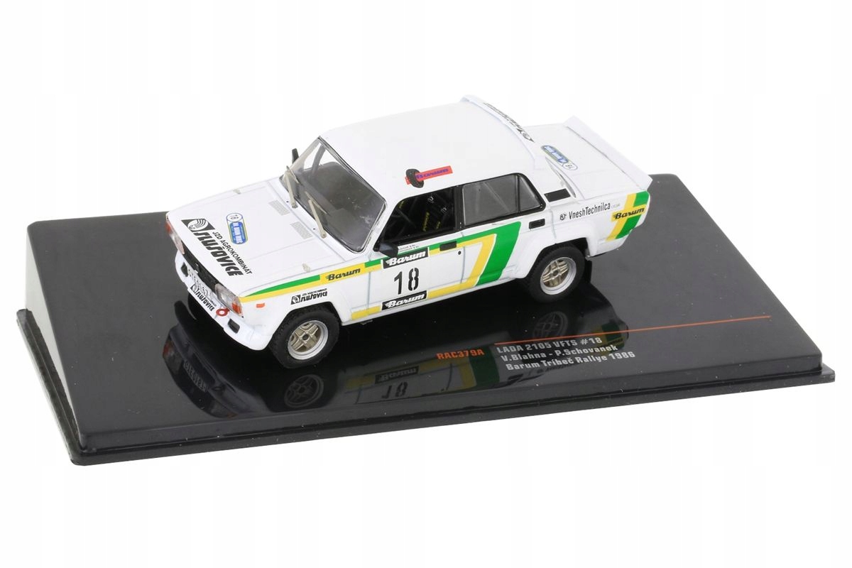 Lada 2105 Vfts #18 V.Blahna Barum 1986 1/43 ixo