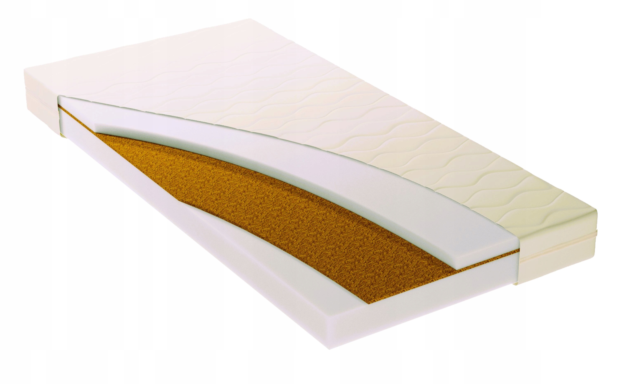 MATERAC KOKOSOWY - MATERAC PIANKOWY - KOKOS - PIANKA - 100x200 10pk2p