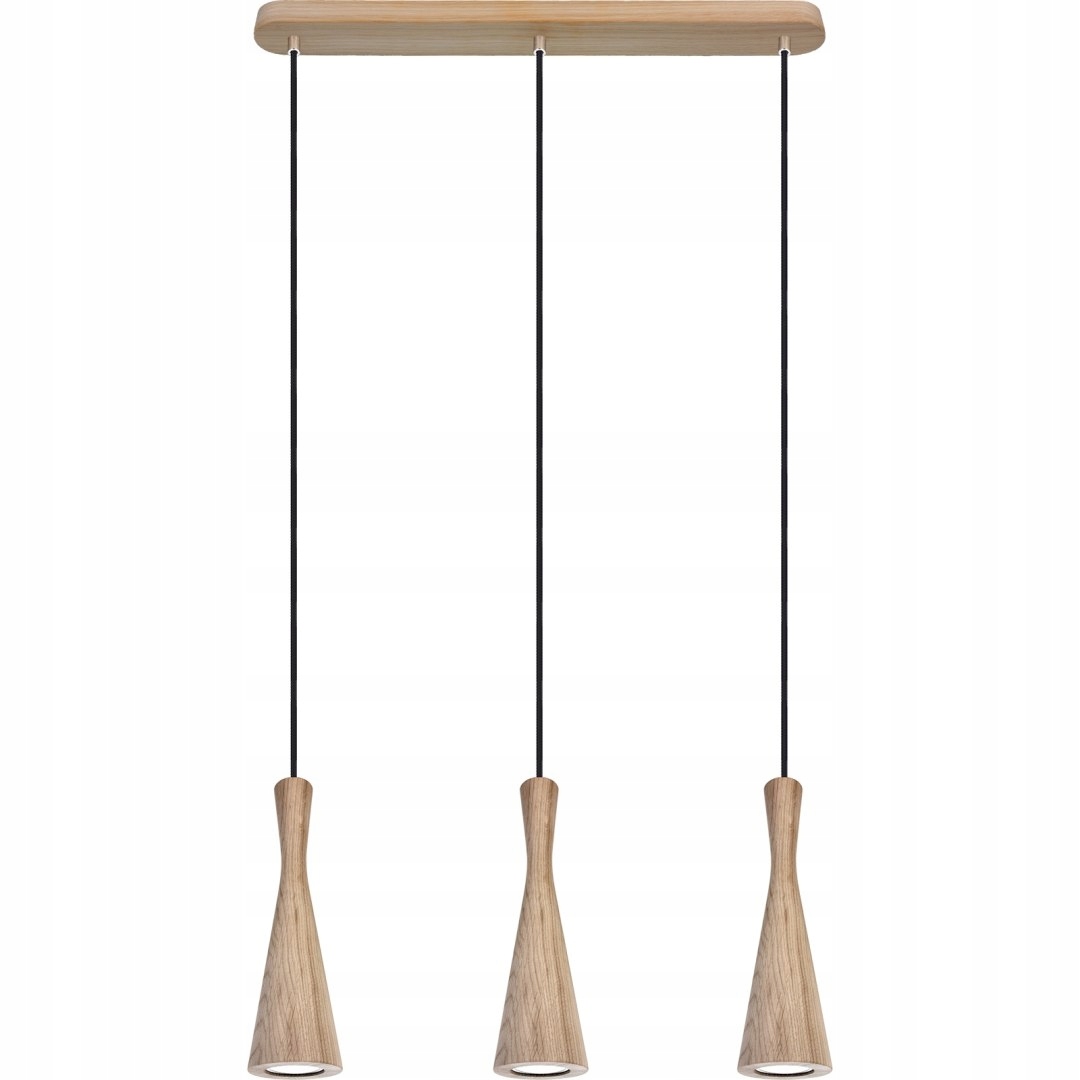 Závesná lampa dub Vegas 3pl