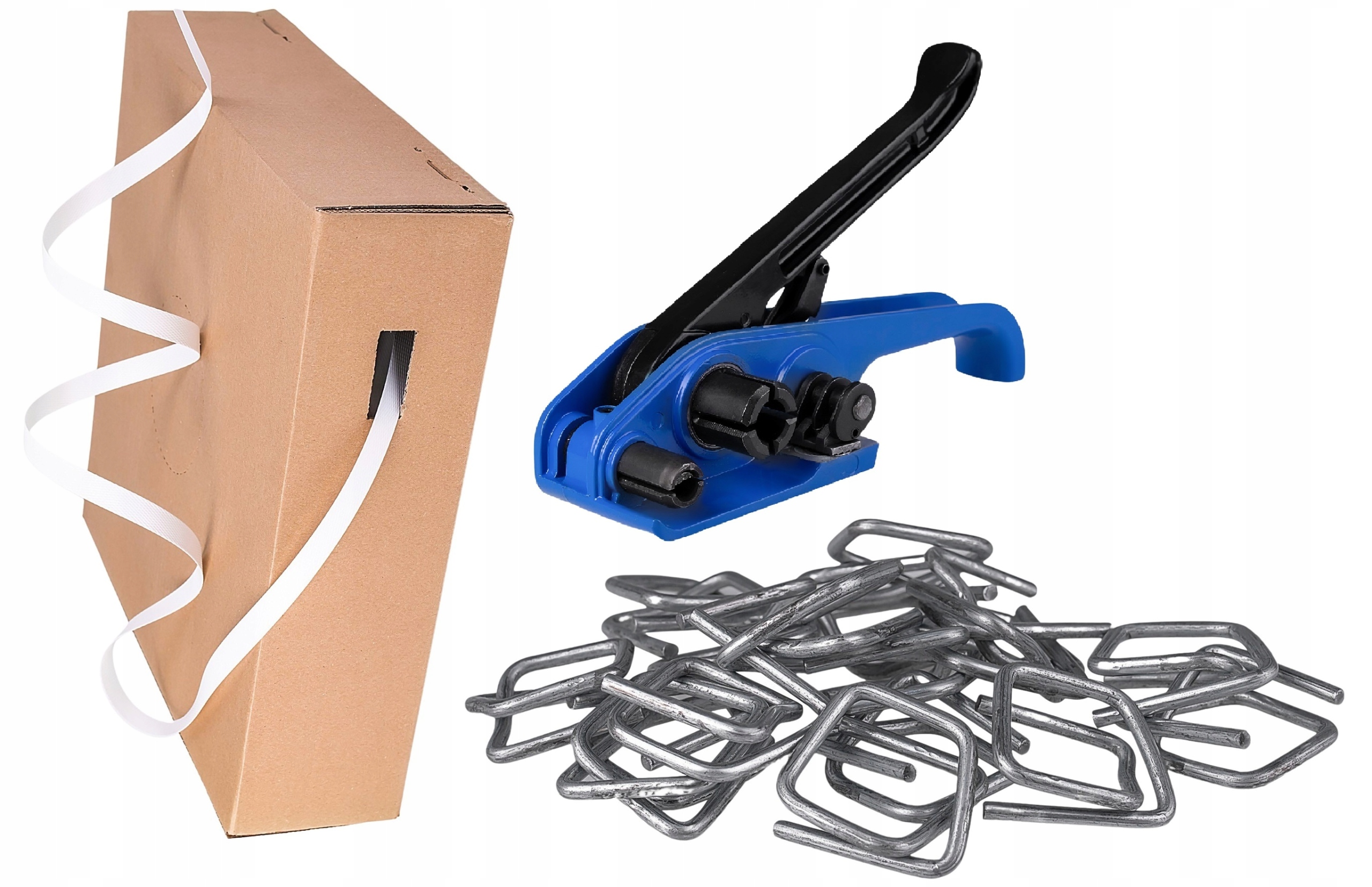 12mm ZESTAW DO BANDOWANIA SPINANIA PALET PACZEK