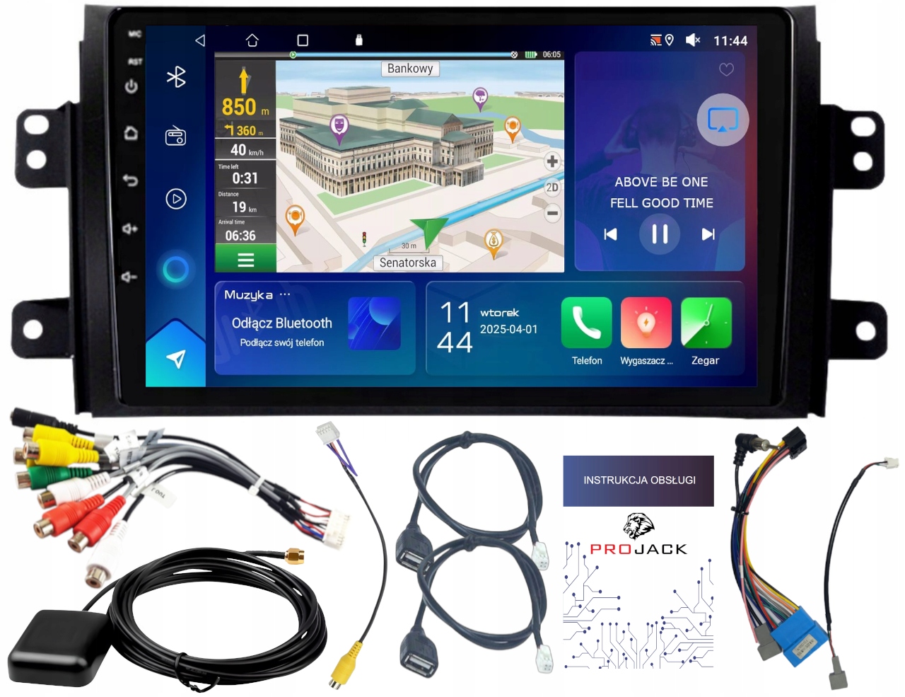 Autorádio Gps Suzuki SX4 2006-2013 Carplay Android Auto 2GB 64GB