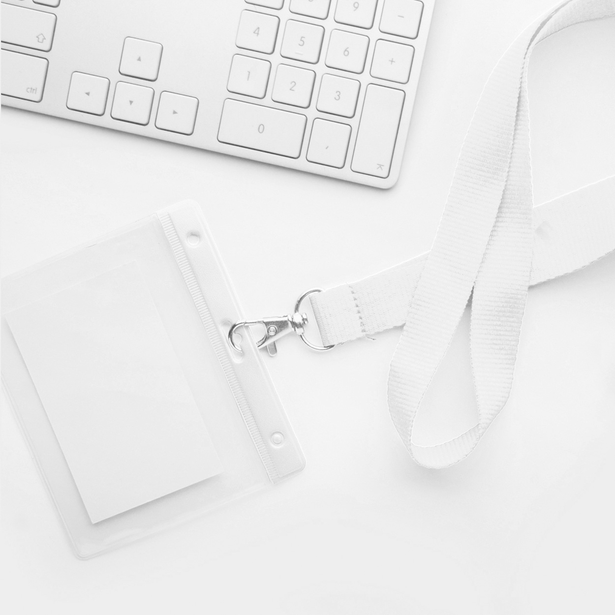 HOLDER etui na identyfikator PVC pokrowiec POZIOMY Marka inny