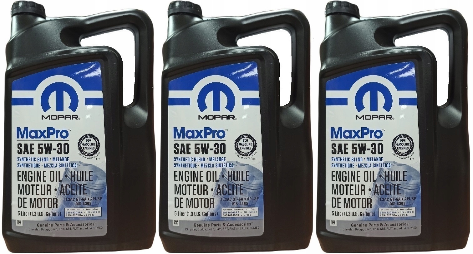 MOPAR 5W30 5L X 3