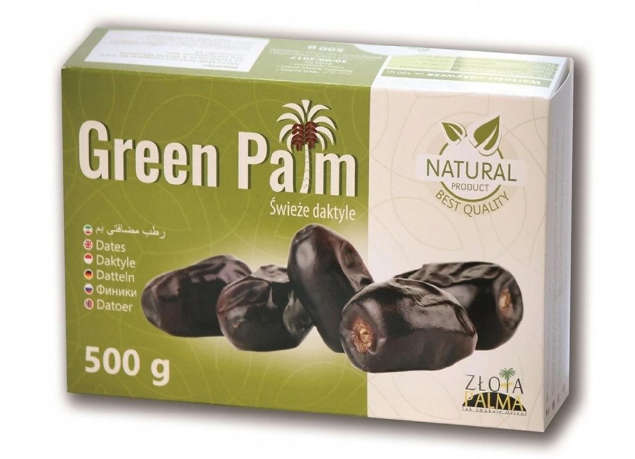 Levně Datle Green Palm s peckami 500 g * 12 ks 6 kg Celý Karton
