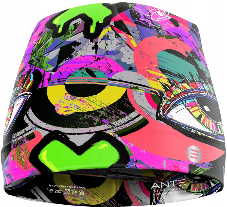 Czapka Ocieplana Termoaktywna Sportowa Zimowa