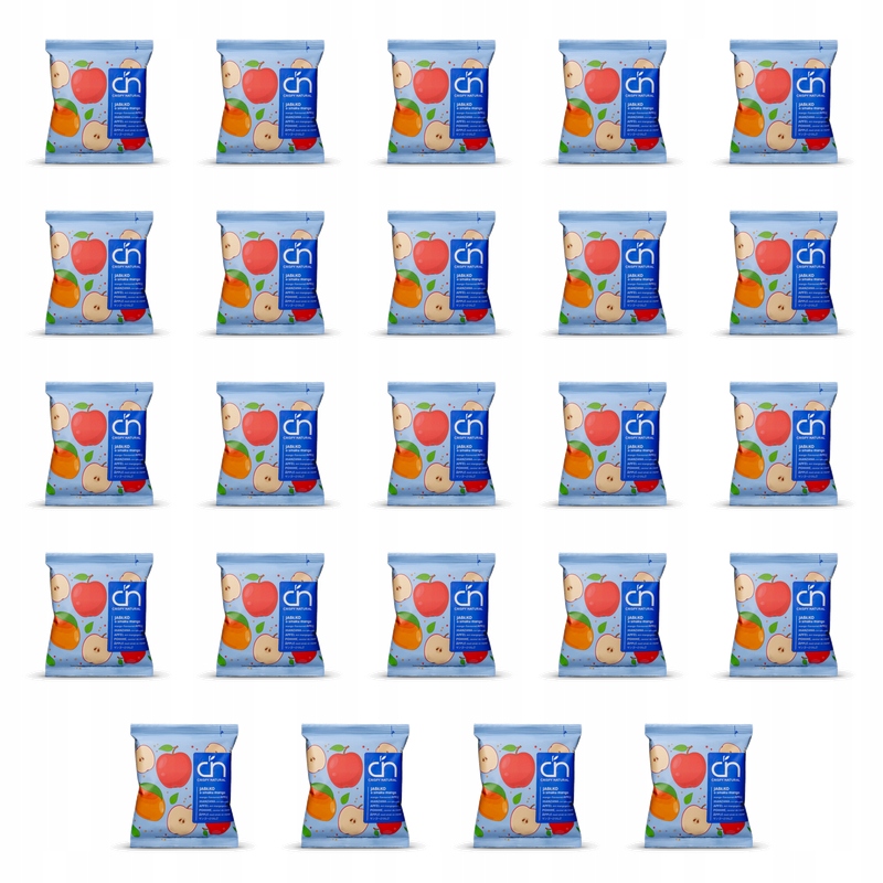 Jabłko o smaku mango 18g Crispy Natural X24